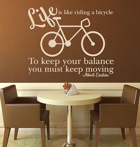 einstein life is like riding a bicycle