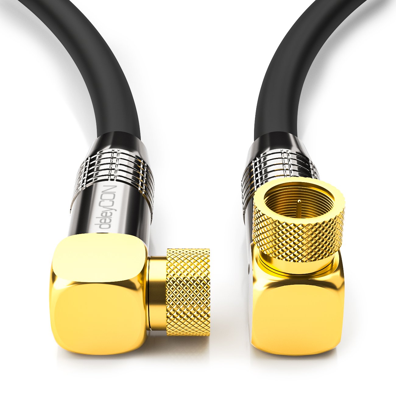 Adattatore Coassiale Ad Angolo F/F - Cavi Antenna TV Satellite - Cavi - Foto 5