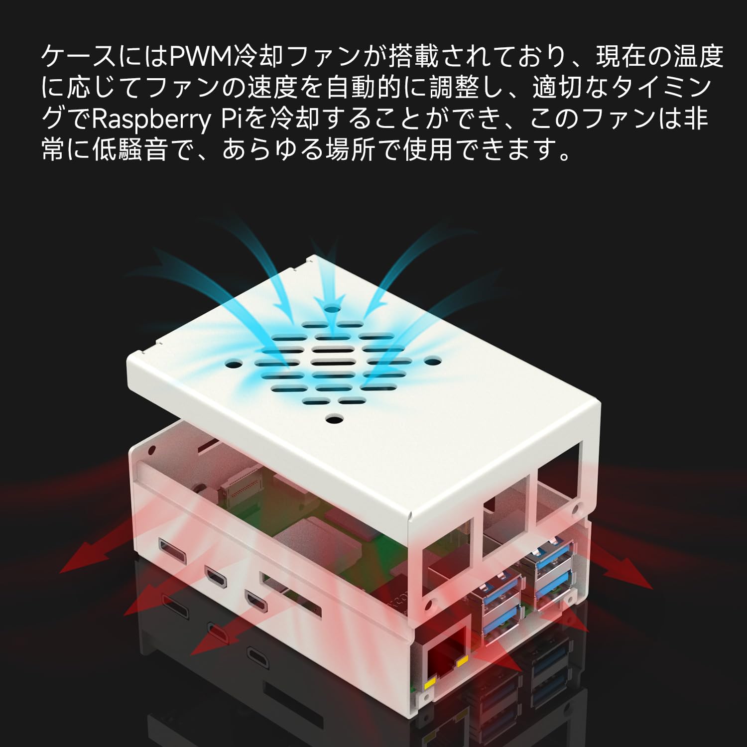 Mua Yahboom Raspberry Pi 5 Housing with PWM Fan,Raspberry Pi 5 Metal ...