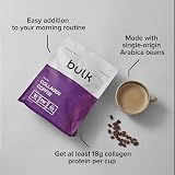 Bulk Collagen Coffee 500g, High Protein, Black, Packaging May Vary view 3