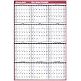 AT-A-GLANCE Paper Yearly Wall Calendar 2016, Vertical/Horizontal, NON-Erasable, 36 x 24 Inches (PM212-28)