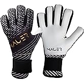 Mauer Eikon Youth Goalkeeper Gloves | GK Soccer Gloves with 3MM Grip Latex, Negative Cut, Removable Finger Protection & Anti-Slip Interior Grip