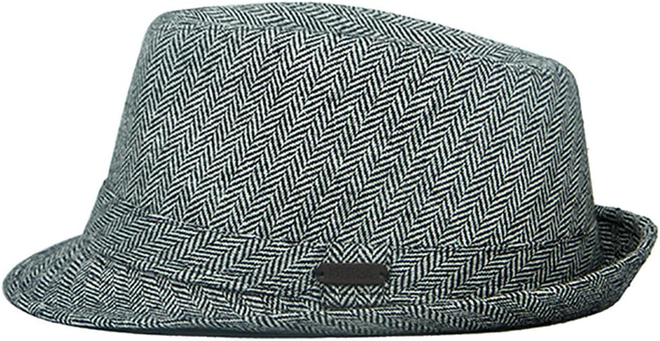 Heritage Traditions Herringbone Tweed Trilby Hat