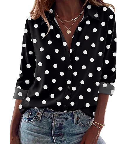 womens casual dress tops Micoson Dressy V Neck Black Floral Casual Tops for Women Long Sleeve Work Shirts Fall Fashion Apricot Printed S at Amazon Women's Clothing store Womens Solid Color Short Sleeve Round Neck T Cap Sleeve Tops for Women's