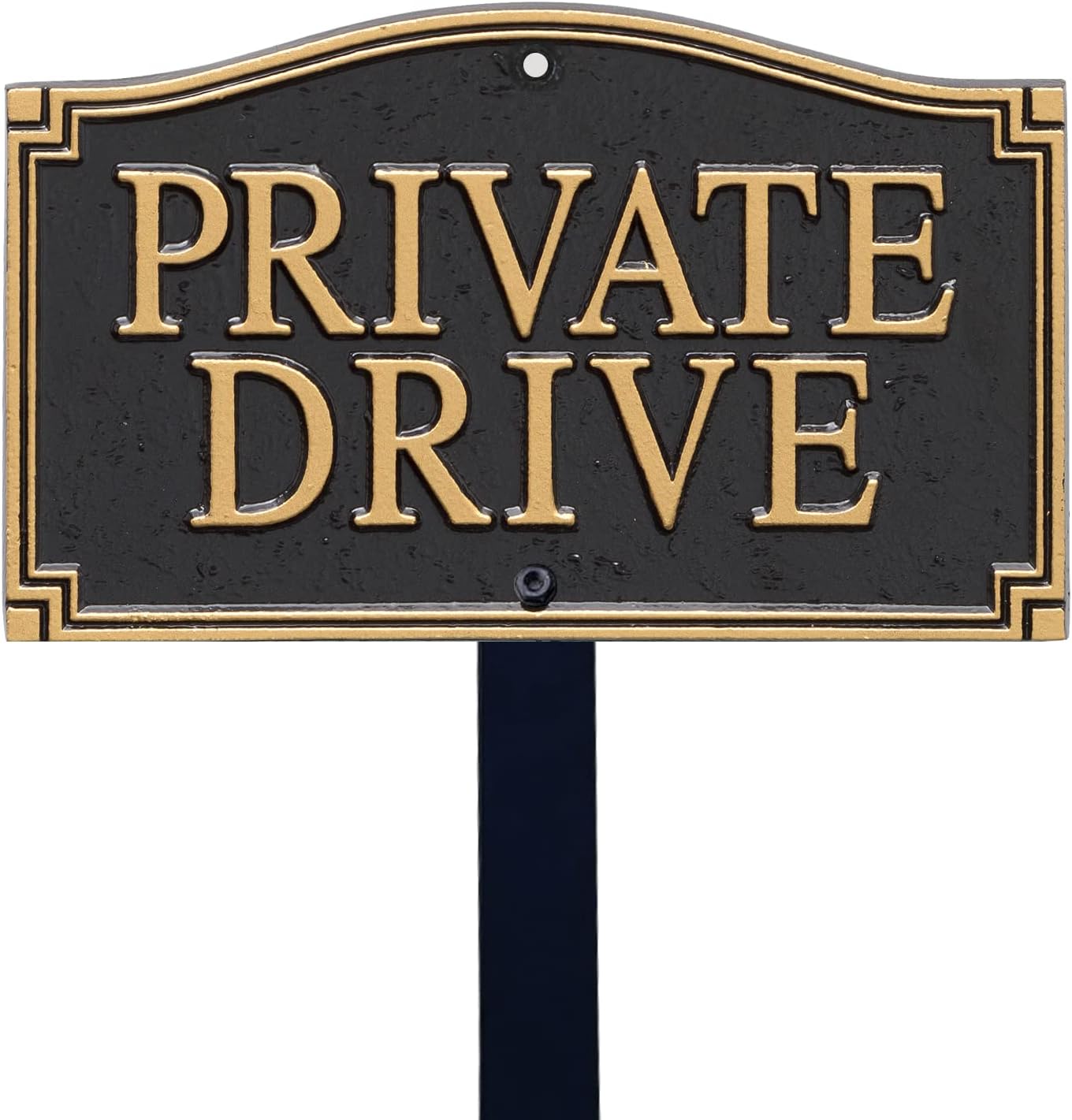 Plaques & Wall Art - SmartSign “Private Drive” GardenBoss Statement Plaque | 5.75
