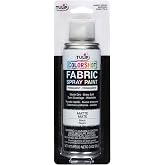 TULIP ColorShot Fabric Spray Paint, Black, 3 oz | Quick-Drying &amp; Machine Washable Permanent Fabric Paint for Clothing &amp; DIY Fabric Projects