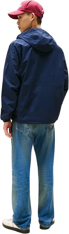 Tjm Windbreaker Ext Dm0Dm21393, Giacca Antivento, Uomo, Blu (Dark Night Navy), XL — foto 2 di 4