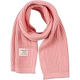 Peecabe Kids Scarf Soft Warm Knit Neck Warmer Winter Classic Scarf for Boys Girls
