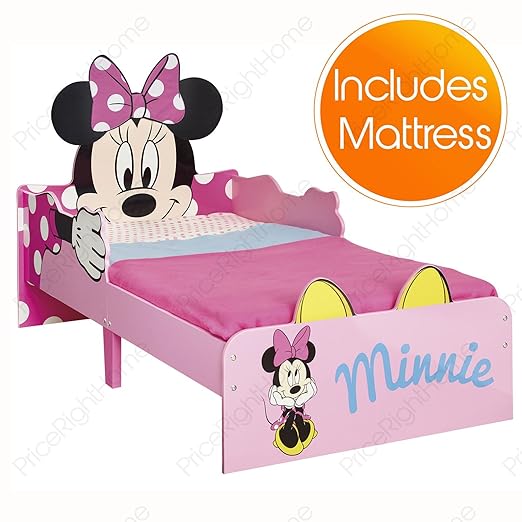 Minnie Mouse SnuggleTime Cama Infantil + Deluxe colchón de ...