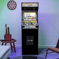 ARCADE1UP Street Fighter Arcade Game Machine, Stand