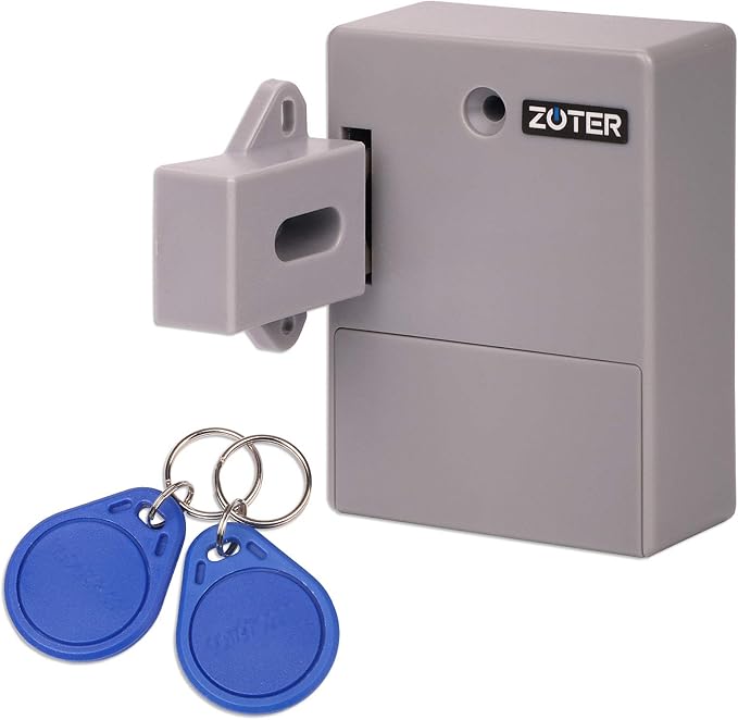 Serratura RFID Per Armadietto Senza Chiave - Senza Trapano, Con Carte, Per Legno, Casa O Ufficio - Foto 10