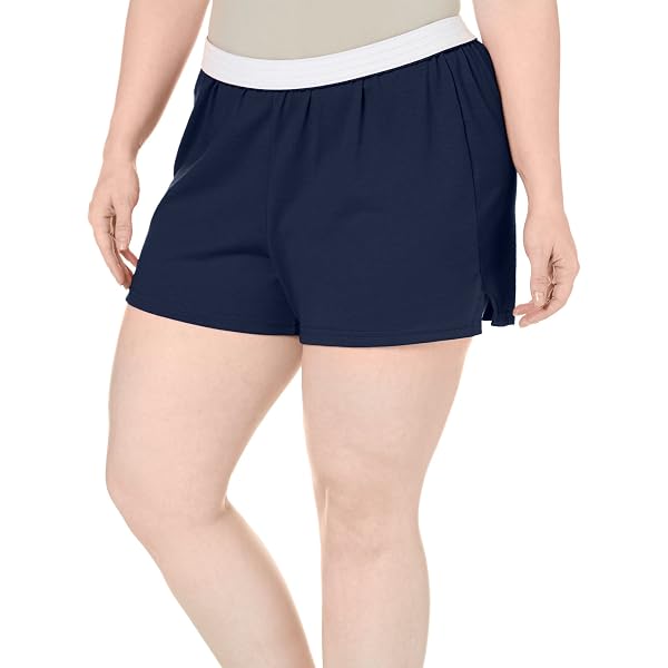 Soffe Women's Authentic, Cheer Shorts, 3\" Inseam, Navy (2 Pack), S (Pack Of 2