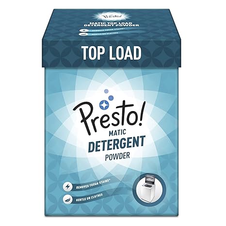 Amazon Brand-Presto! Matic Top Load Detergent Powder-2 kg