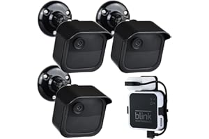 GOHONOR All New Blink Outdoor 4th & 3rd Gen Camera Mount Bracket,3 Pack Full Weather Proof Housing/Mount for Blink Outdoor Cameras Security System(Blink Camera not Included)