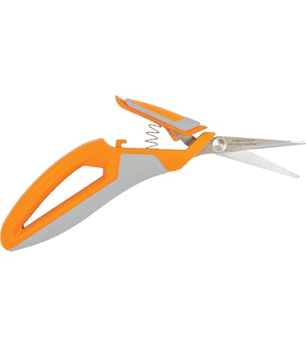 Aazon.co: Fiskars 94817897J 94817797 Icro-Tip Scissors, 5 Inch, Orange