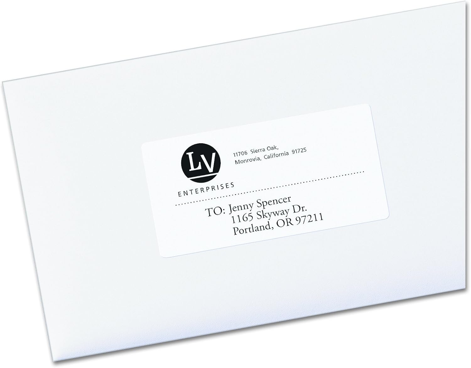 AVERY White EcoFriendly Shipping Labels, 2 x 4 Inches, Box of 1000 (48163): Office Products