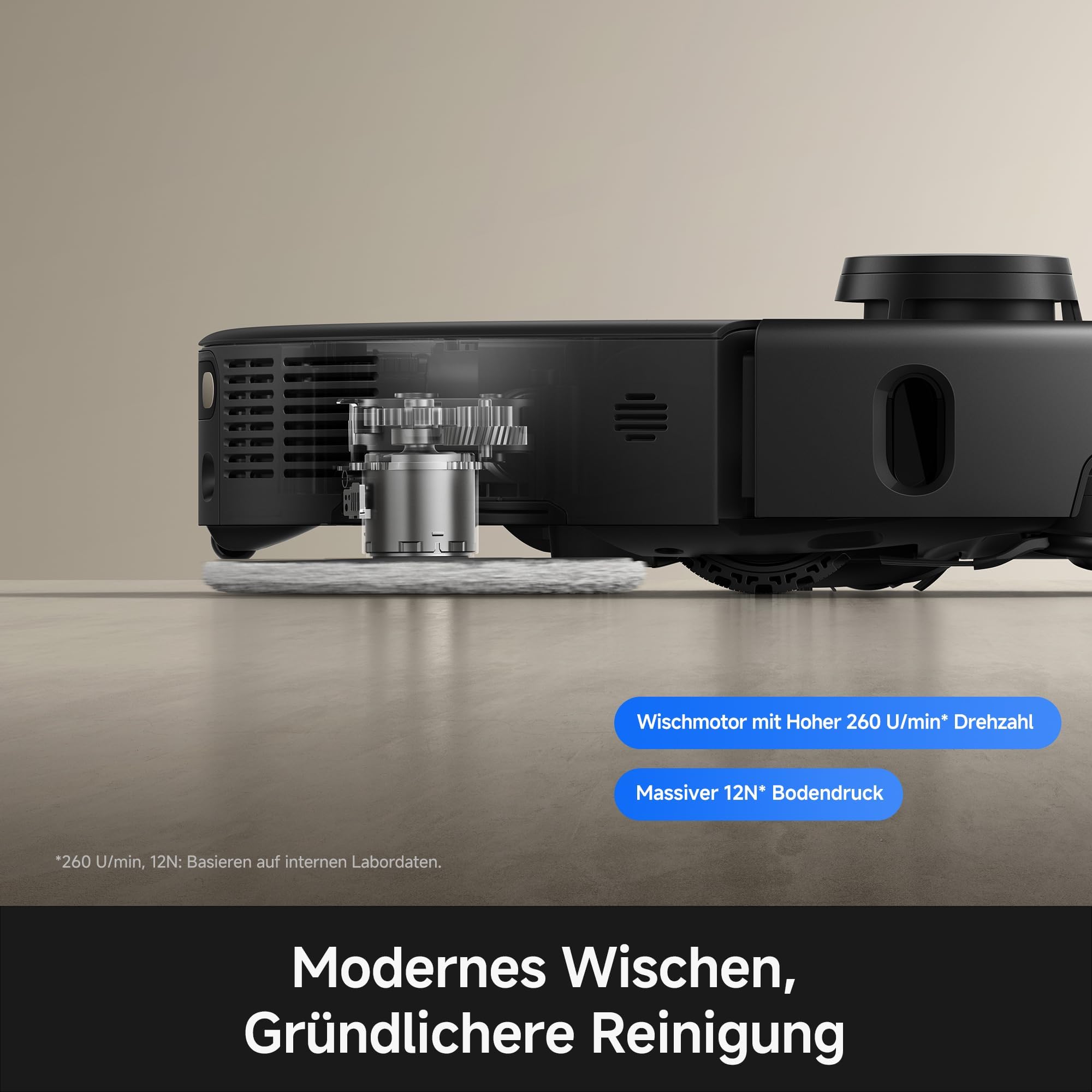 MOVA P70 Pro Ultra Saugroboter 30.000Pa Saugkraft Schwarz 4