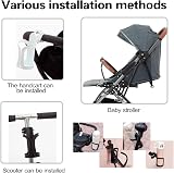 Grapelet Universal Stroller Cup Holder 360 Rotation ABS Clip Adjustable view 4