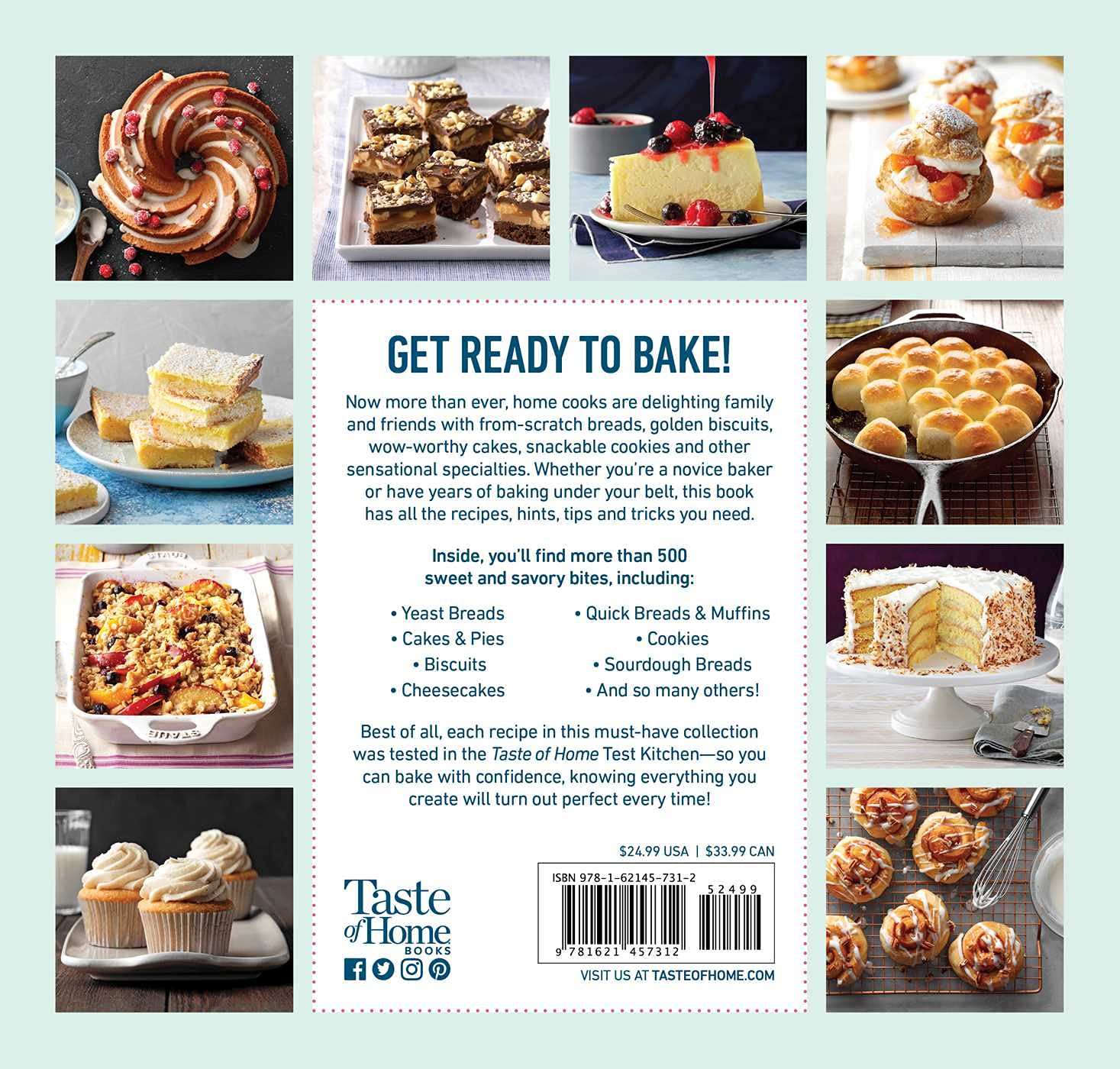 Taste of Home Ultimate Baking Cookbook: 575+ Recipes, Tips, Secrets and Hints for Baking Success (Taste of Home Baking) Taste of Home Ultimate Baking Cookbook: 575+ Recipes, Tips, Secrets and Hints for Baking Success (Taste of Home Baking) Spiral-bound Kindle