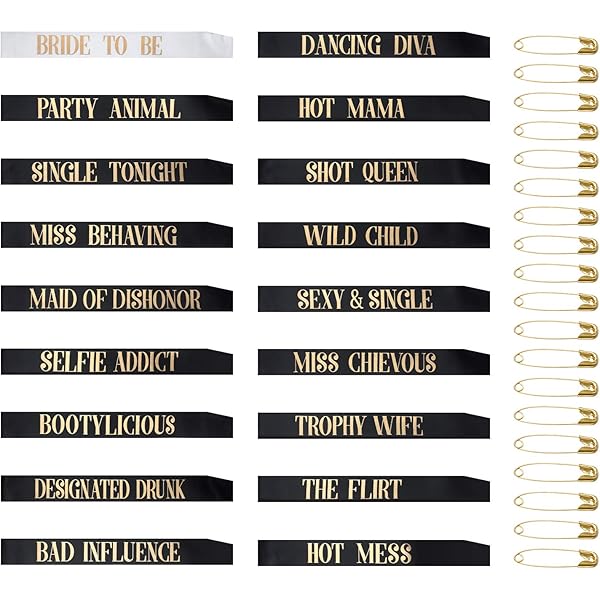 bridesmaid sashes australia