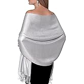 Pashmina Shawls and Wraps for Evening Dresses, Large Soft Pashminas Wedding Shawl