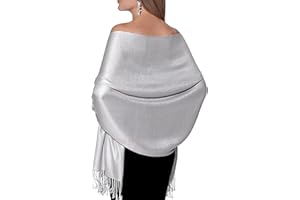 SHINEGLITZ Pashmina Shawls and Wraps for Evening Dresses, Large Soft Pashminas Wedding Shawl