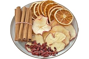 APRAGAZ Potpourri Simmering Stovetop Potpourri with Apple, Orange, Cranberry and Cinnamon, Dried Fruits Fragrance, Perfect Christmas Blend House Warming/Thank You Gift (Holiday Cheer)