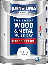 Johnstone's Wood & Metal Paint Gloss Finish Brilliant White 1.25L