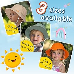 Baby Sun Hat Kids Summer UPF 50+ Toddler Bucket Hat
