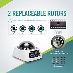 Mini Centrifuge Machine LCD Digital Display