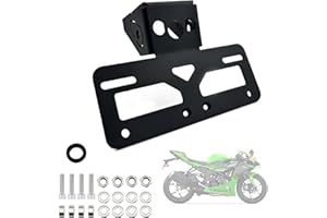 ASCSAPX ZX6R Fender Eliminator/Tail Tidy 2025 ZX-6R Fender Eliminator Bracket Compatible with Kawasaki ZX-6R 636 2024 2023 2022 2021 2020 2019