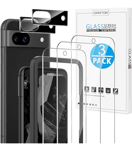 Zeking Camera Lens Protector For Google Pixel 8A - 2 Pack, 9H Hardness, HD Clarity, Case Friendly