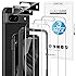 OMOTON 3+2 Pack for Google Pixel 8a Screen Protector, 3 Pack Tempered Glass Screen Protector with 2 Pack Camera Lens Protecto