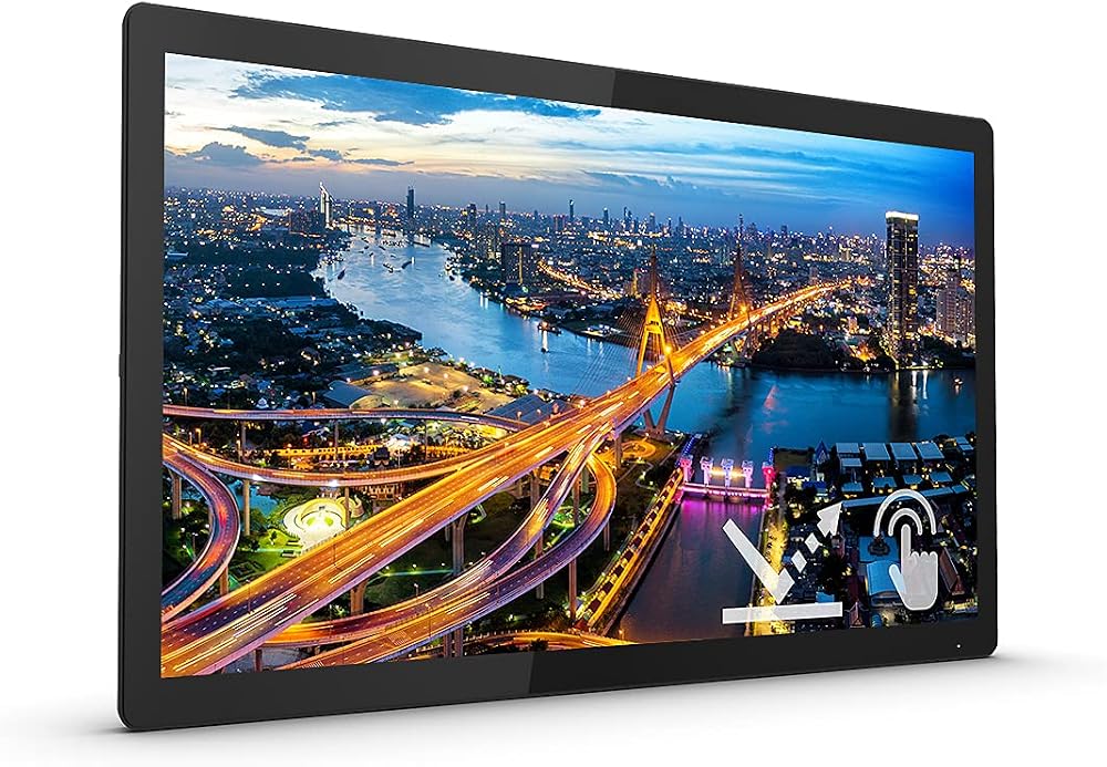 Philips 242B1TFL 23.8" Full HD 1920x1080 Multi-Touch Screen Monitor Black