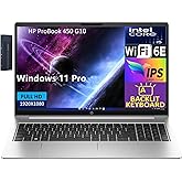 HP ProBook 450 G10 15.6" IPS FHD Laptop, Intel Core i5-1334U (Beats i7-1255U) Processor, 32GB RAM 1TB SSD, Backlit Keyboard, Wi-Fi 6E, Bluetooth 5.3, Webcam, HDMI, Windows 11 Pro, Silver