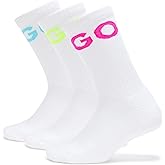 HUGO Men's Bold Logo Ribbed Cotton Socks (3-Pack)