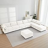 Oversized Modular Sectional Sofa Set, Convertible U