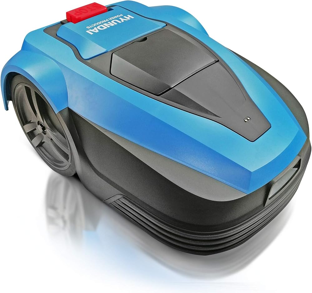 Hyundai Robot Lawnmower 625m², 180mm Cutting Width, 7 Heights, Self-Mulching