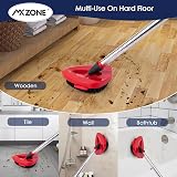 MXZONE Spin Mop Scrub Brush Head for Vileda Turbo 1 Tank Mop - Hard Bristle view 6