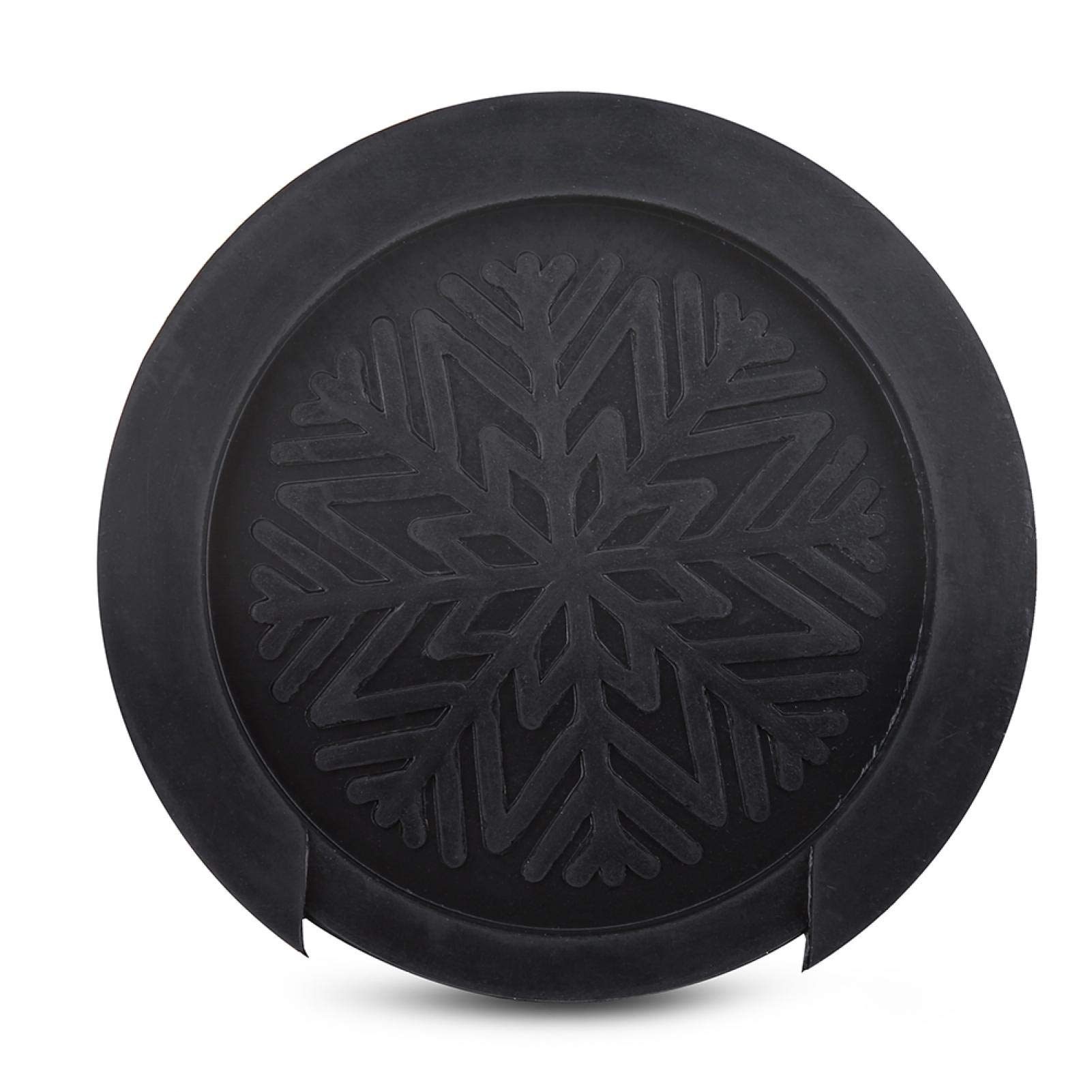 Acoustic Guitar Sound Hole Cover Guitar Mute Feedback Buster 100mm Diameter Black Rubber Block for 38''/39'' Classic Guitars