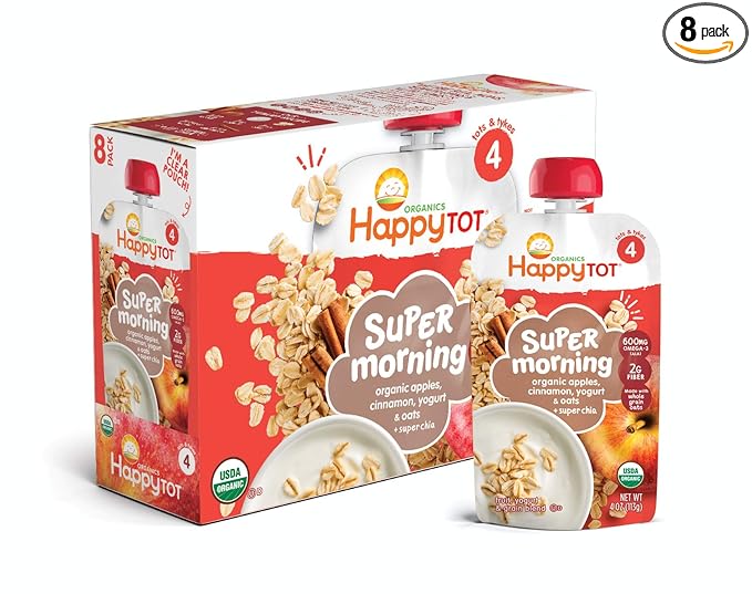 Bebida Super Morning de Happy Tot, de bananas, ará ...