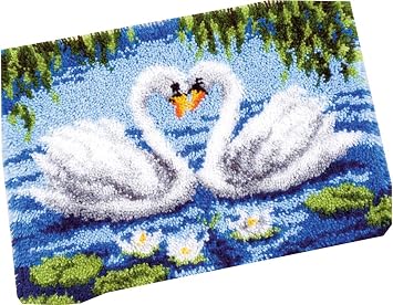 Beyond Your Thoughts Schwan Knupfteppich Formteppich Fur Kinder