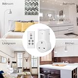 HBN Remote Control Socket 13A 3120W 30m Range 1 Pack Socket + Remote view 6