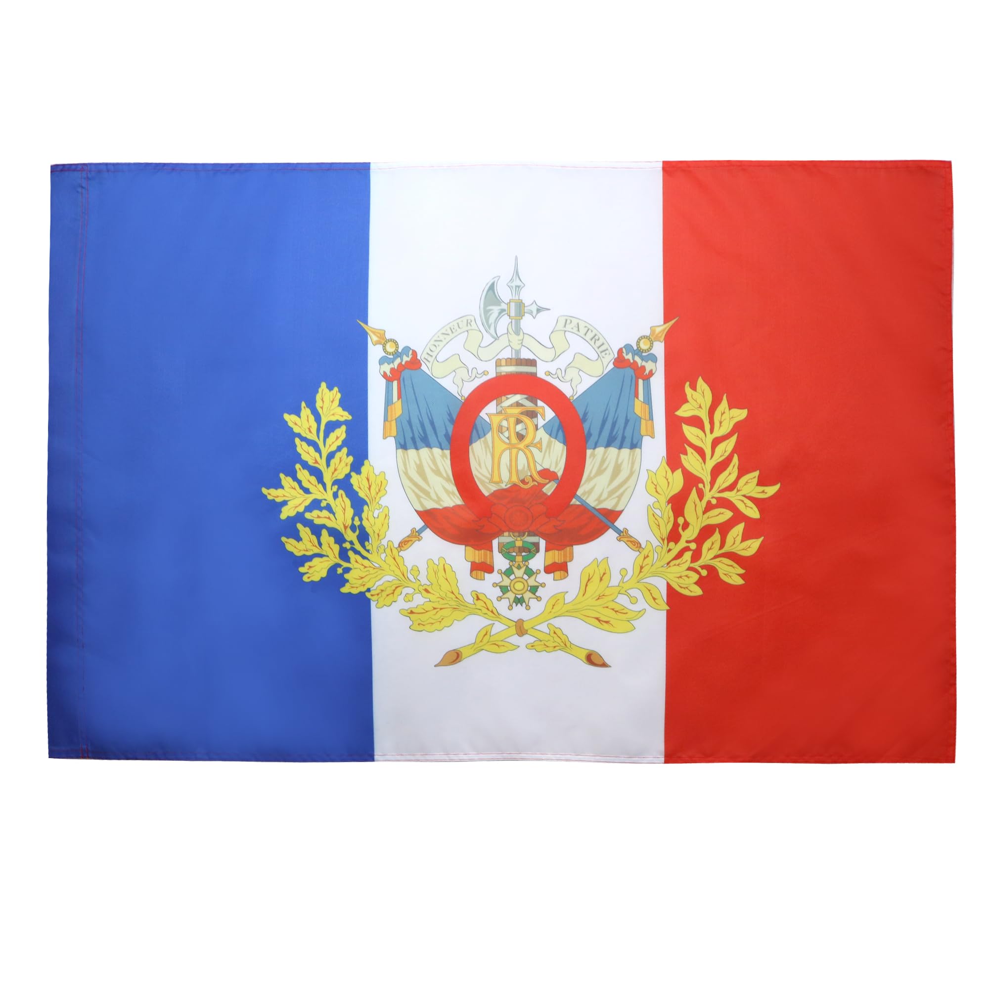 AZ FLAG - France 3rd Republic Coat of Arms Flag - 2x3 Ft - french republican Banner with Sleeve - 100% Polyester - Fade Resistant - Vivid Colors - 2' x 3' Feet - 90x60 Cm