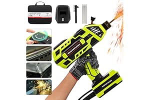 Antstone 4600W Welding Machine Handheld 20-120A 110V Portable ARC Stick Welder Gun with 6 Variable Current Adjustment IGBT Inverter with Welding Tool Set for 3/32"-1/8" Welding Rod Gift