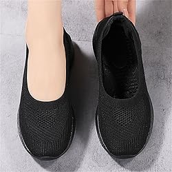 Touchmosees Women Nursing Flats Orthopedic Diabetic