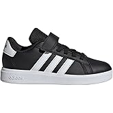 adidas Unisex-Child Grand Court 2.0 Elastic Lace & Strap