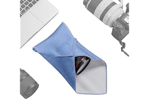 jusmo Magic Universal Storage Cloth, ULANZI CO67 Camera Protective Wrap, Anti-scratch Lens Camera Wrap, Magic Self-Adhesive Cloth for Cameras, Lens, Phones, Accessories and more(45 * 45cm)