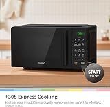 COMFEE' 20L Digital Microwave Oven 700W Inverter 6 Auto Menus Black view 5