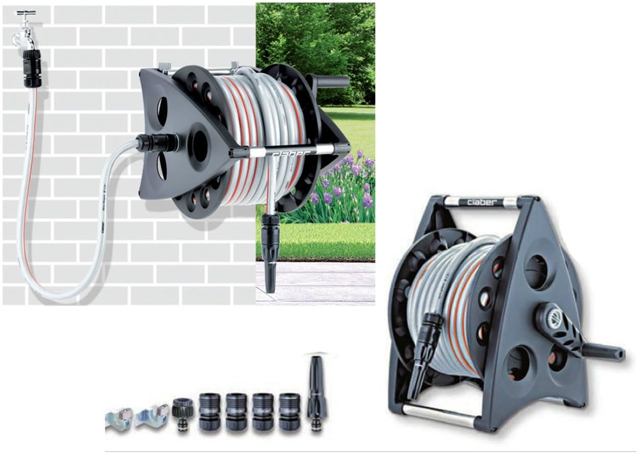 Generic 30 metre Garden Hose Pipe & Reel Hosepipe and Amazon.co.uk